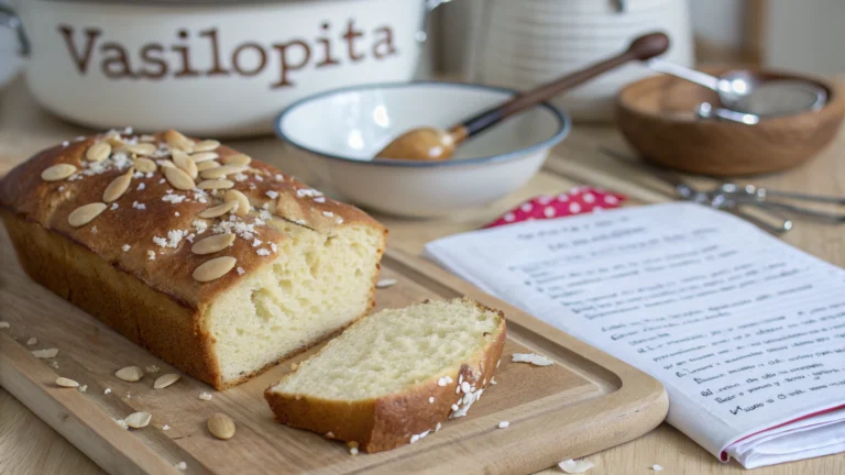 Vasilopita bread recipe