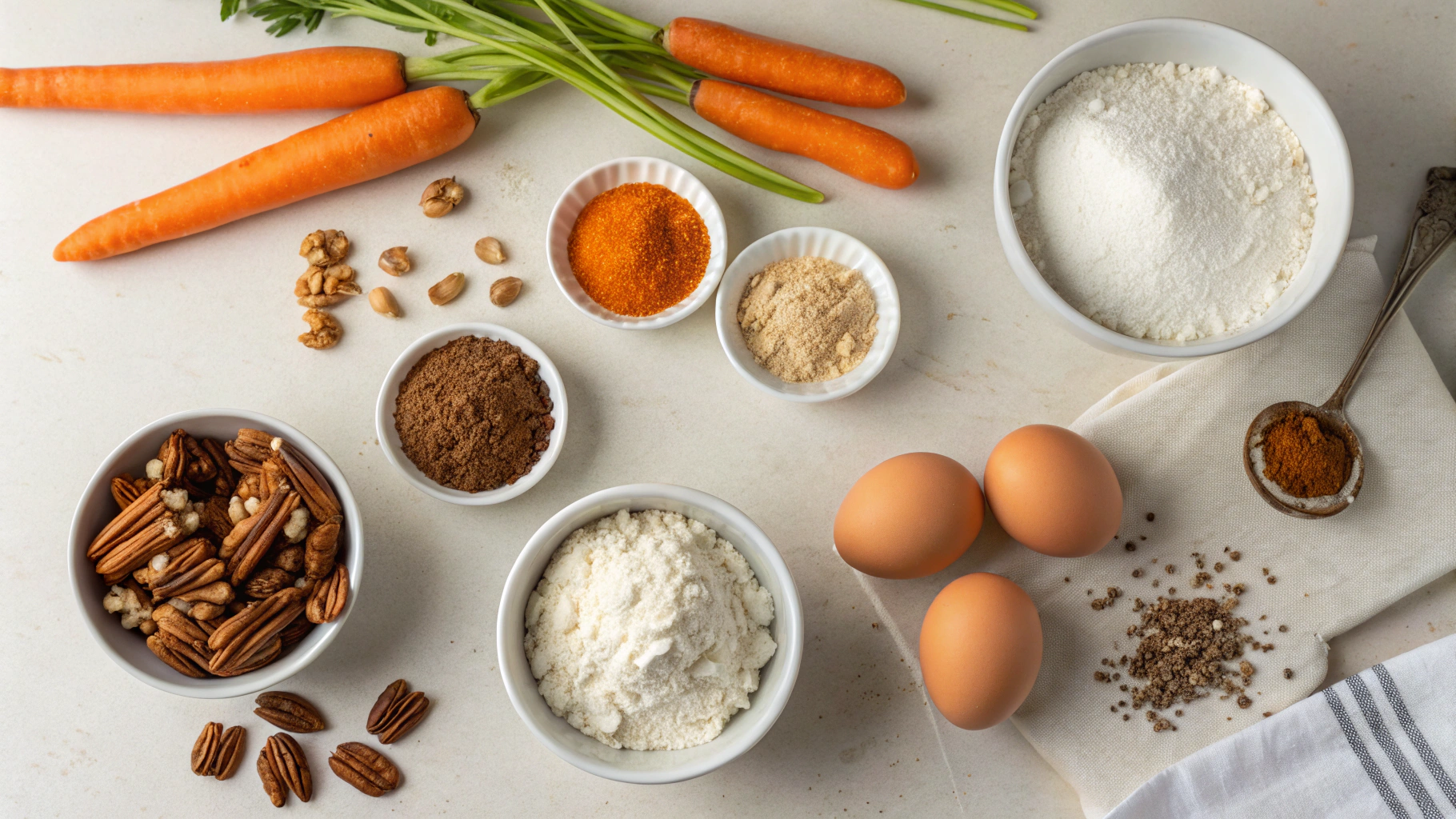 Carrot Cake Cookies Recipe Ingredients