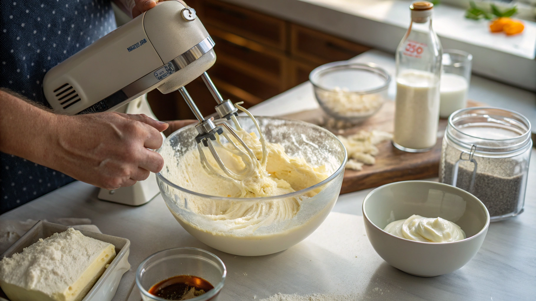 cream cheese glaze recipe step-by-step