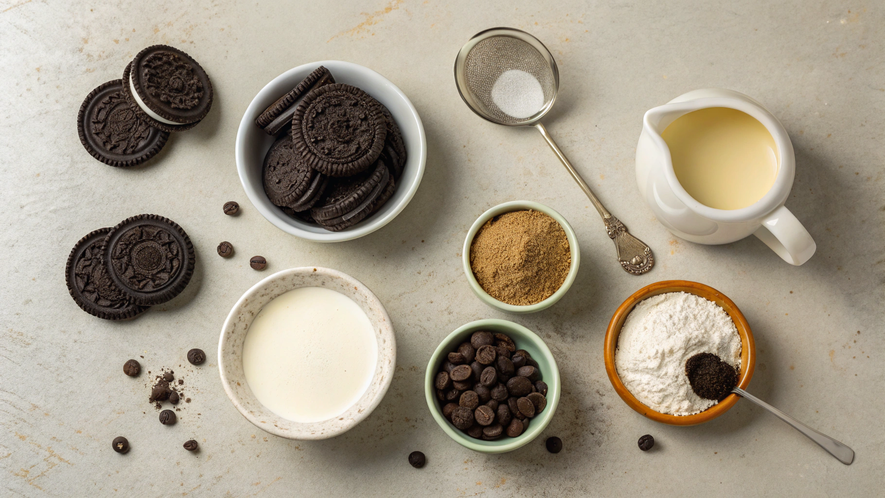 Oreo Mug Cake Ingredients