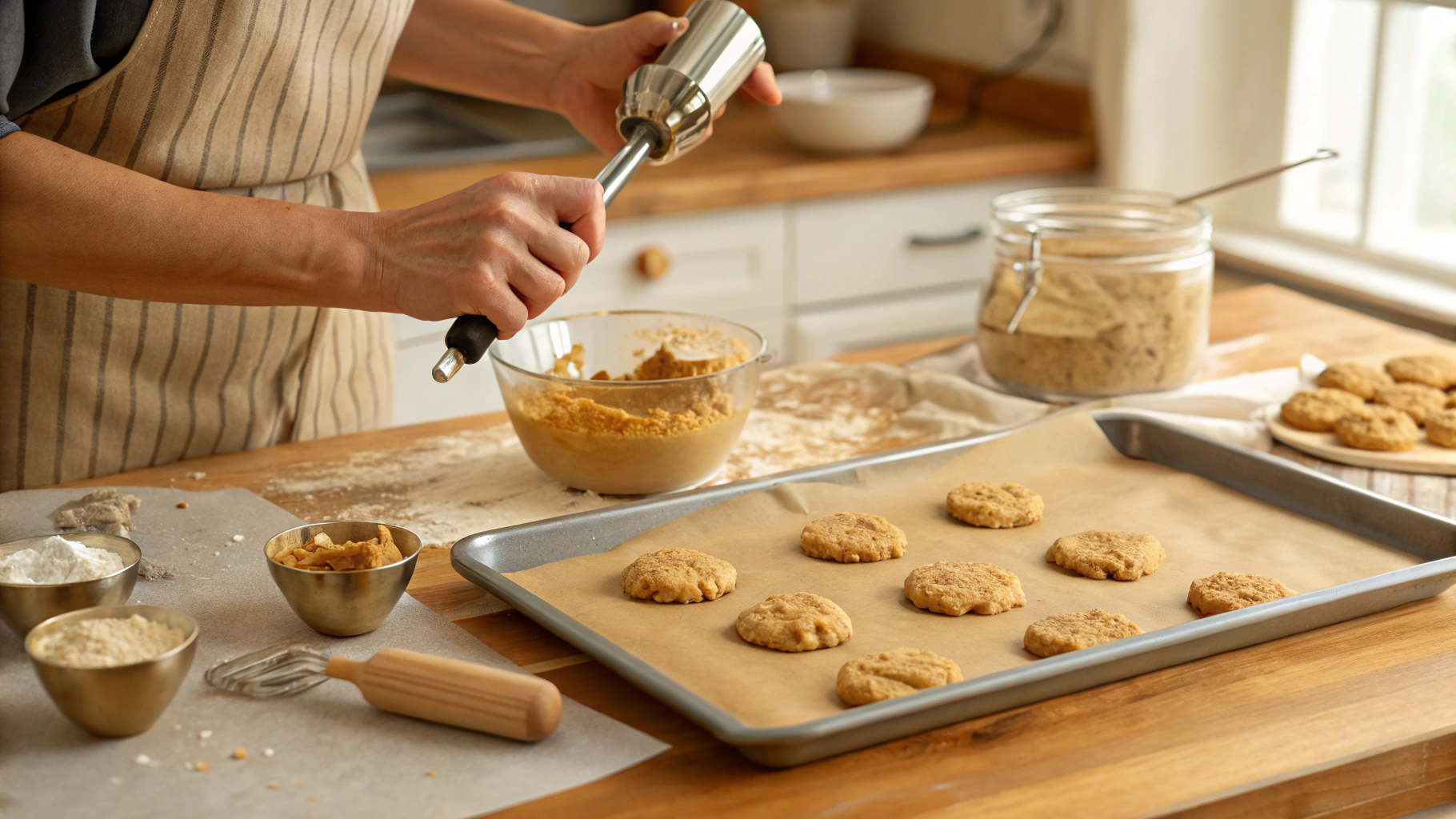 Peanut Butter Cookie Steps