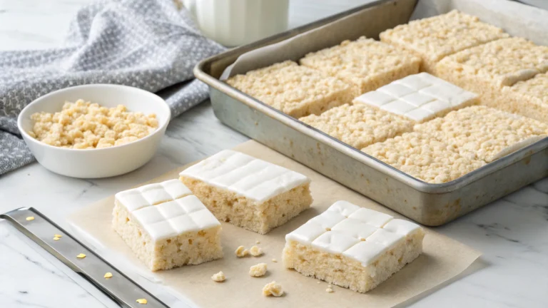rice krispie recipe with marshmallow cream​