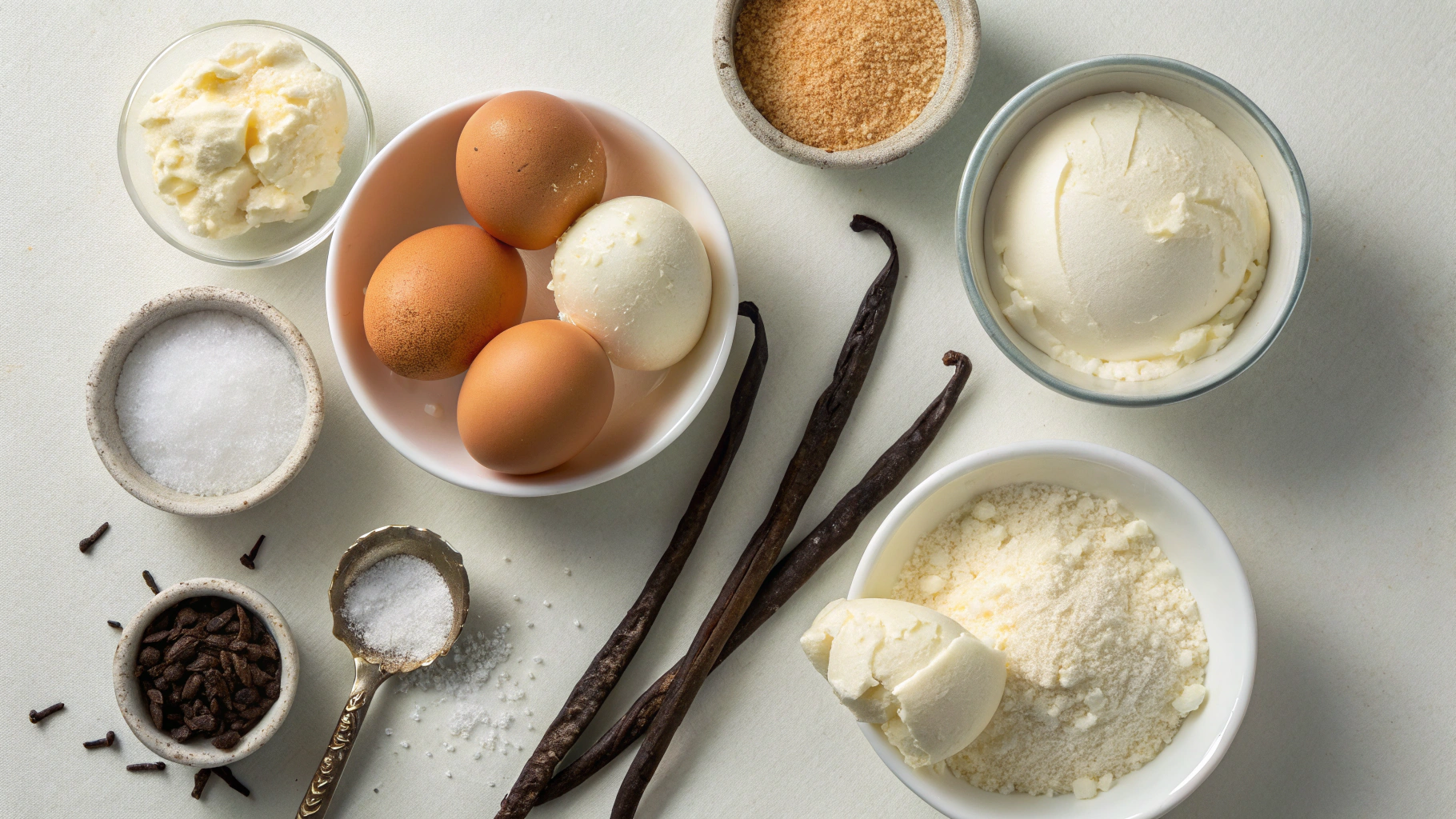 Vanilla Bean Ice Cream Ingredients