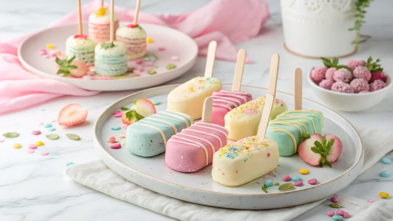Cake Popsicles Recipe