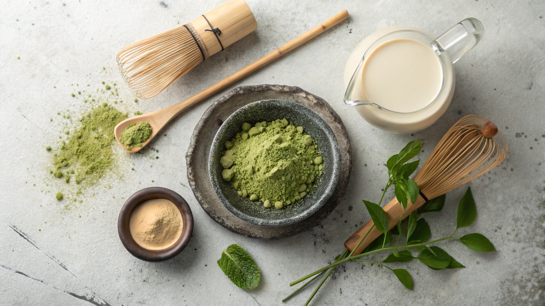 Matcha ingredients